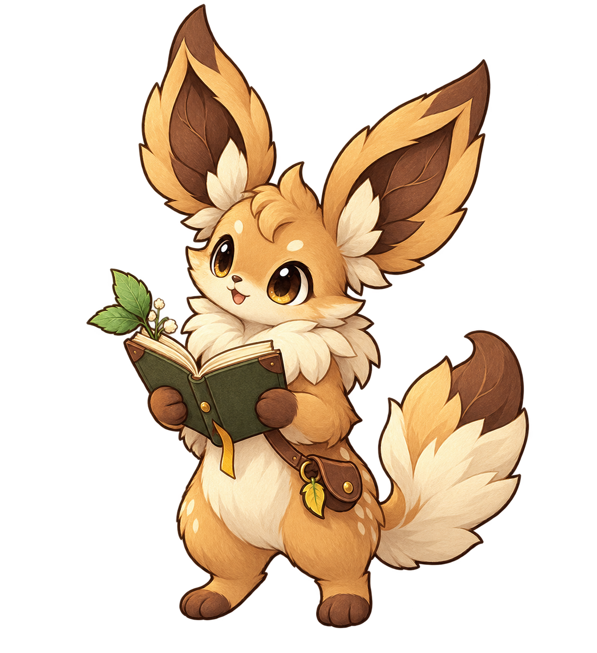Trace's field-guide mascot